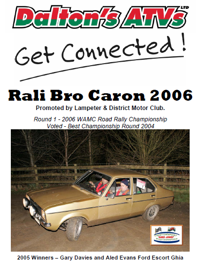 Dalton ATVs Get Connected Rali Bro Caron 2006